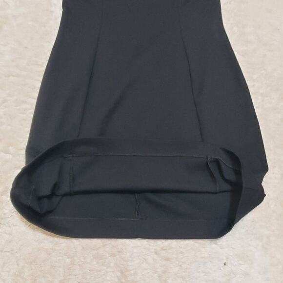 Aramodu Black Mini Sheath Dress with Shoulder Studs, Size Brazil 42 - US 8 - Picture 7 of 10